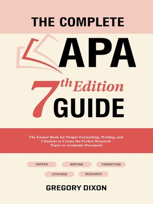 cover image of The Complete APA Guide